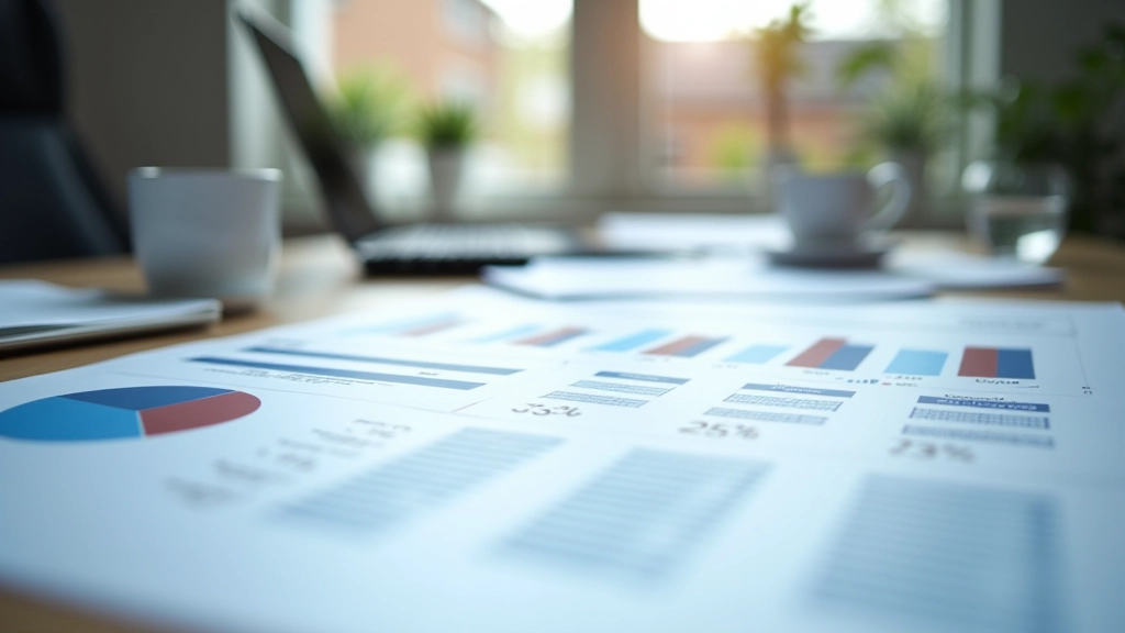 Datenanalyse-Arbeitsplatz mit Preisstatistiken